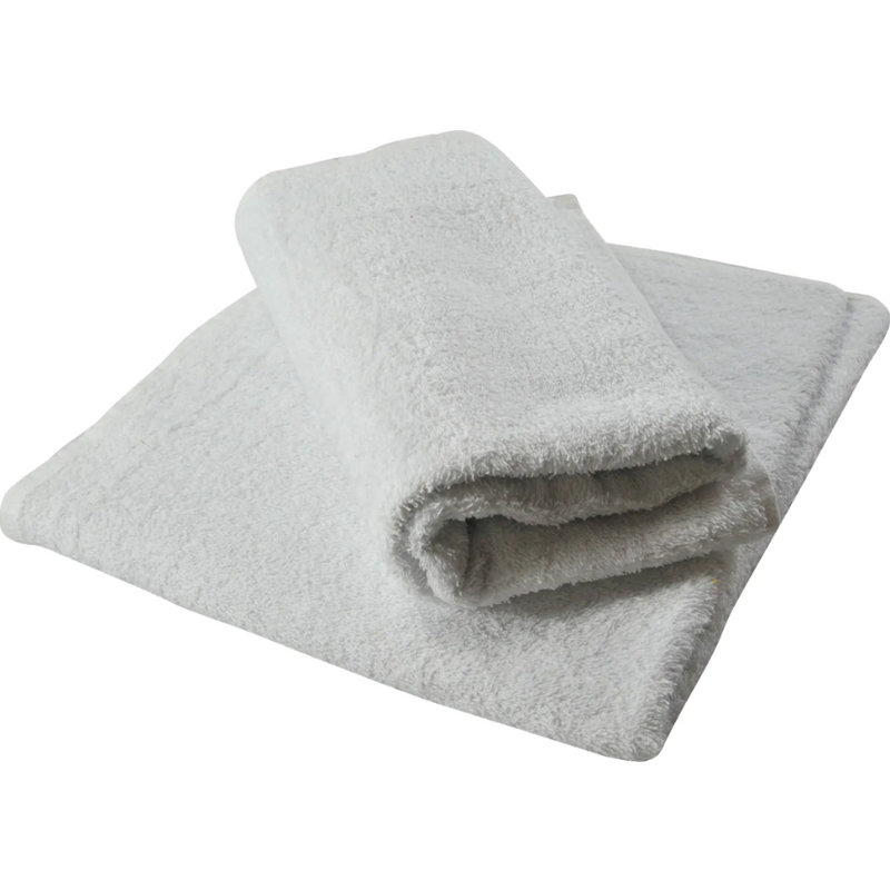 White Bar Mop Rags Cotton/Terrycloth (12-Pack)