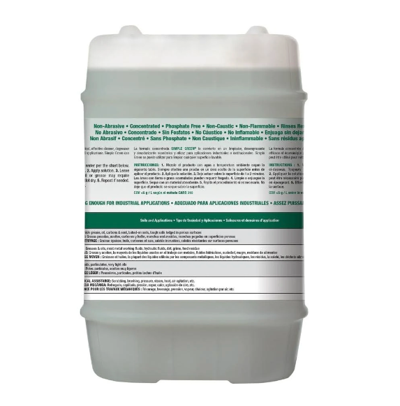 Concentrated Industrial Cleaner Degreaser (19L)