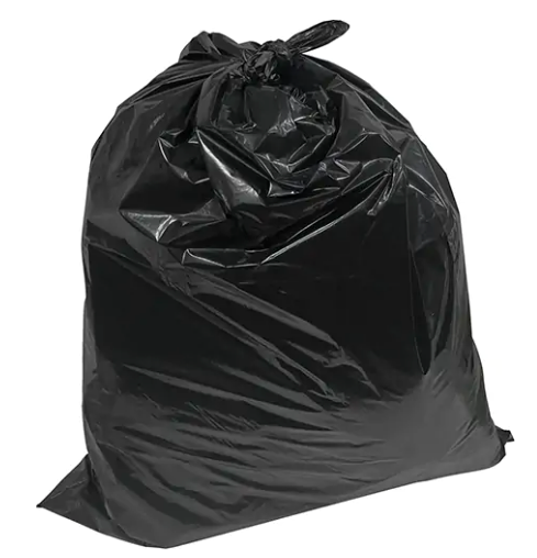 Industrial Garbage Bags 30" x 38"  Black 3X Strong 3-Mil (50/box)