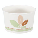 V508PL-JT330 Récipient alimentaire compostable de 8 oz (1000/cs)