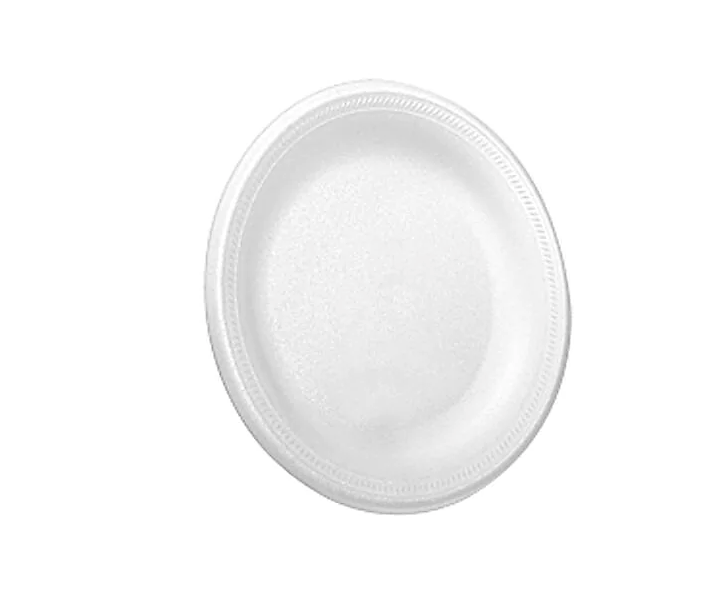 Dynette Liteware Foam Plate 9" (500/cs)