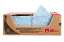 WypAll 51633 HydroKnit Heavy-Duty Blue Fabric Foodservice Cloth (100ct)