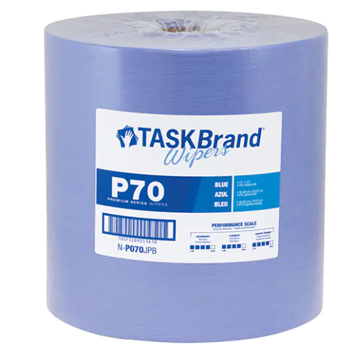 Essuie-glaces TaskBrand® P70 Heavy Duty Premium Series - 13"x 12"Bleu (870s)