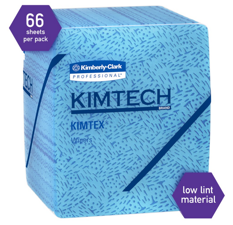 33560 Lingettes nettoyantes industrielles à faible peluchage (66 ct)