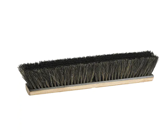 Fine Push Broom Head PVC/Animal Hair Bristles 24"