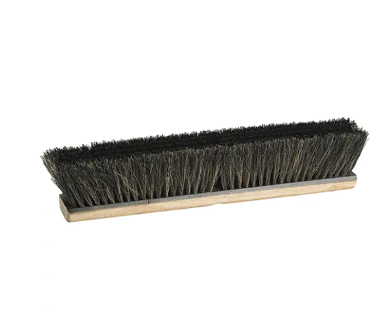 Fine Push Broom Head PVC/Animal Hair Bristles 18"