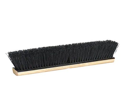 Medium Push Broom Head PVC/Tampico Bristles 36"