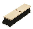 Coarse/Stiff Heavy-Duty Street Broom Polypropylene Bristles 14"