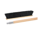 Balai-brosse moyen avec manche fileté en métal Poils Tampico 24"