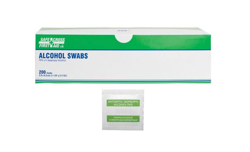 Alcohol Swabs Antiseptic Towelettes (200/box)