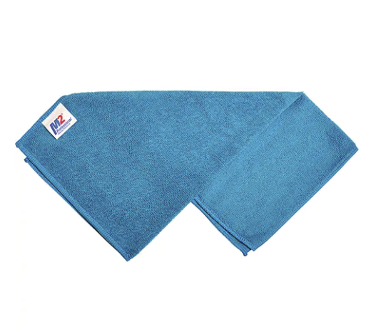 Microfibre Cleaning Cloths 16" x 16" Blue (12-Pack)