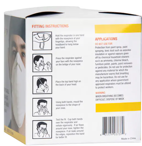 Disposable Nuisance Dust Mask (50-Pack)