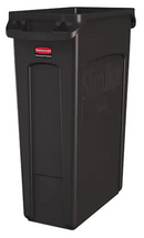 Slim Jim® Polyethylene Waste Container 16 US Gal. Cap.