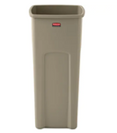 Untouchable® Waste Container - Beige 23 Gal. (FG356988BEIG)