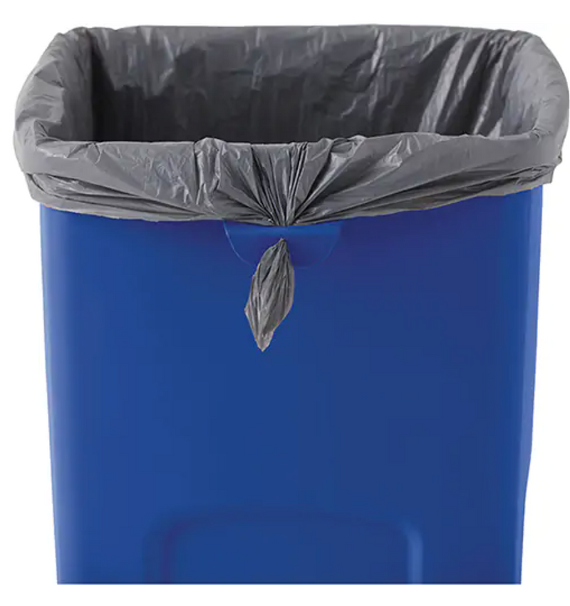 Untouchable® Waste Container - Blue 23 Gal.