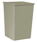 Contenants carrés en polyéthylène Untouchable® - Beige 50 Gal.