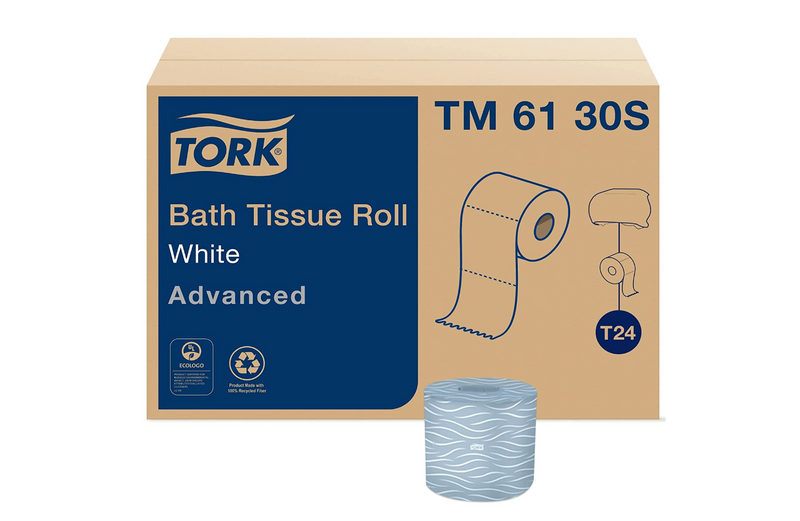 TM 61 30S T24 Papier hygiénique avancé - Blanc 2 épaisseurs 500s (48/cs)