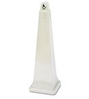 Free-Standing Groundskeeper Smoking Station - Beige