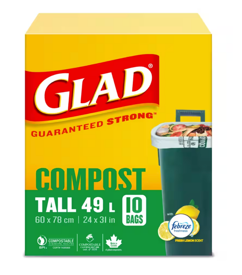 49L Tall Compostable Bags