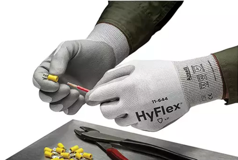 Hyflex® 11-644 Coque en polyéthylène enduit de polyuréthane Calibre 13 - X-Large/10