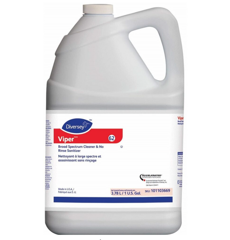 Viper - Concentrated Broad-Spectrum Cleaner & No Rinse Sanitizer (4L)