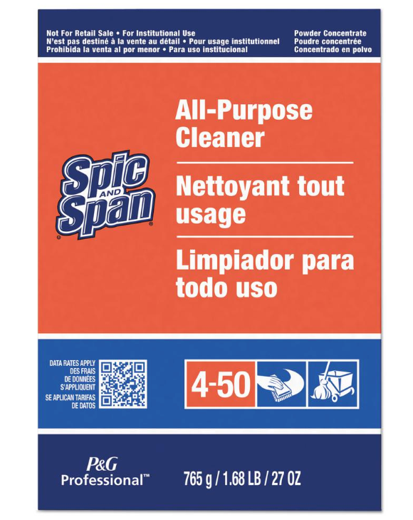 Spic & Span All Purpose Powder Cleaner 765g (12/cs)