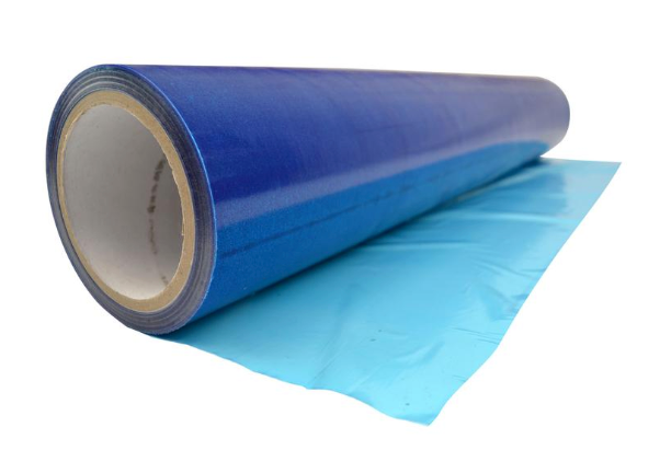 Adhesive Protective Film 3 Mil 27" x 1000' - Blue