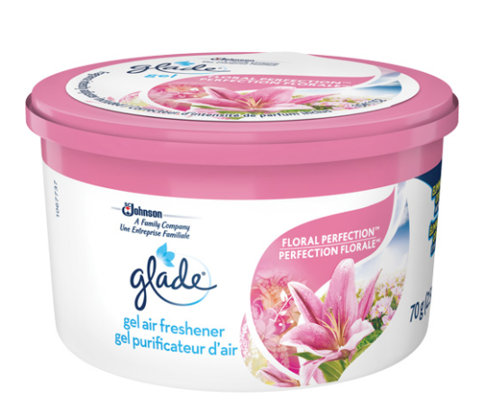 Glade® Mini Air Freshener gel 70g (3 Fragrances)