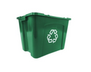Boîte de recyclage en bordure de rue 14 Gal.