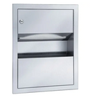 2291-000000 Universal Hand Towel Dispenser with Waste Receptacle Combination