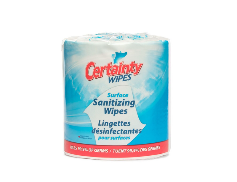 Certainty™  Sanitizing Wipes  (2 x 1500)