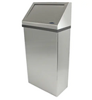 303-3-NL Wall Mounted Stainless Steel Waste Container 13 Gallon (50L)