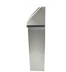 303-3-NL Wall Mounted Stainless Steel Waste Container 13 Gallon (50L)