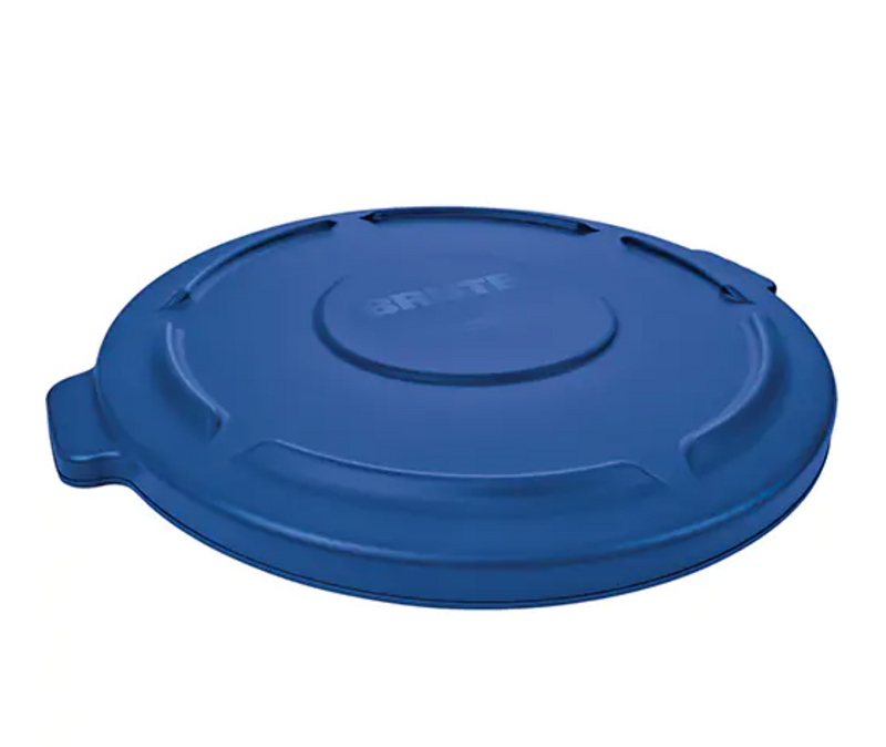 Brute® Flat lid Round Trash Can Top Fits Container Size: 19-7/8" Dia.