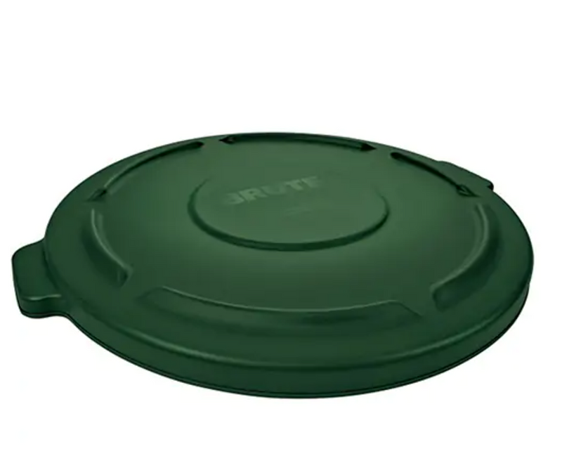 Brute® Flat lid Round Trash Can Top Fits Container Size: 24-1/2" Dia.