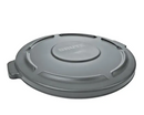 Couvercle plat pour poubelle ronde Brute® Convient à la taille du conteneur:26-3/4"Dia.