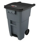 Brute® Polyethylene Step-On Rollout Container 50 Gal.