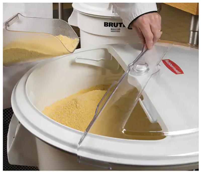 Brute® ProSave® Ingredient Container Sliding Lid with Scoop for 10 Gal.