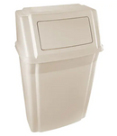 Récipient en plastique Slim Jim® à couvercle basculant Taille:19-1/2"x 12"