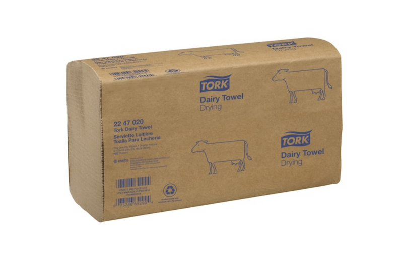 2247020 Single Use Dairy Towel 10.25" x 9.13" (16 x 250s)