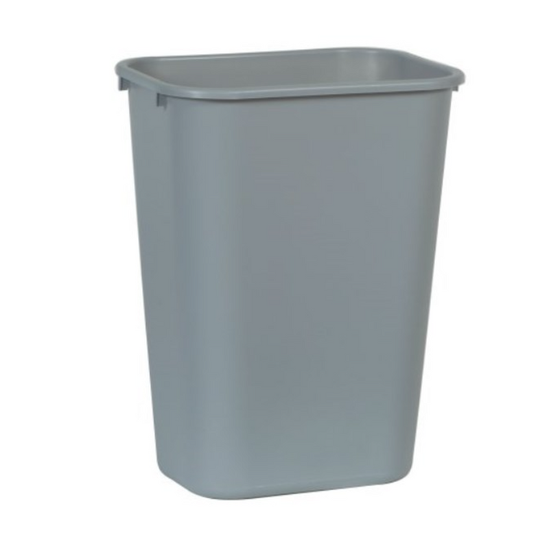 Soft Deskside Waste Basket - Grey 41 QT.