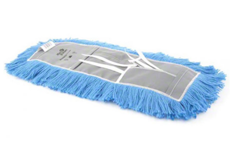 Electrastat Tie-On Cut-End Dust Mop 5" x 36" Blue