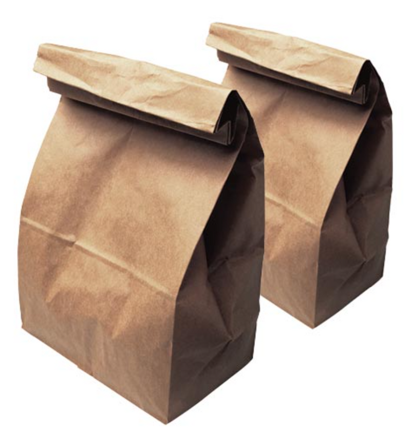 Heavy-Weight Hardware Paper Bags 3lbs (250/cs)
