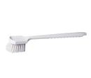 Long Handle Pot Brush White Polypropylene Bristles 20"