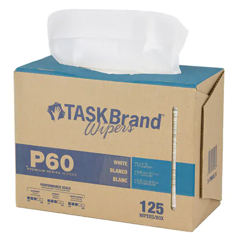 Essuie-tout tout usage TaskBrand® P60 Premium Series 16,75"x 9"(125/boîte)