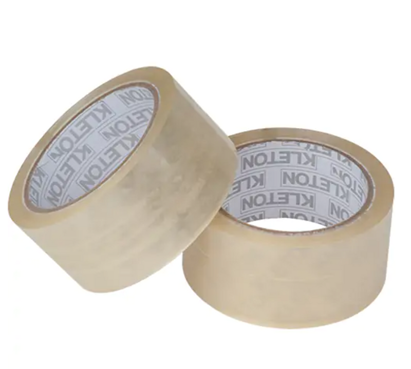 Box Sealing Tape with Acrylic Adhesive - 1.6 mils 48 mm (2") x 100 m (328')