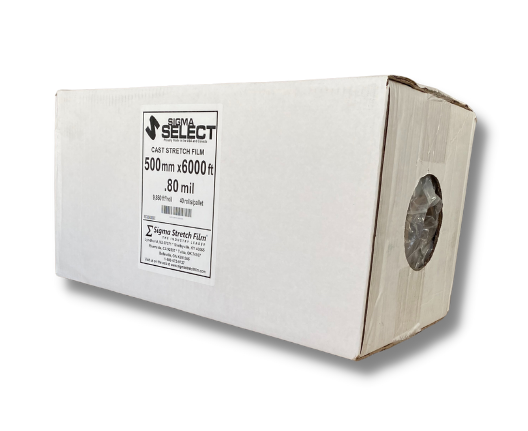 machine stretch film - stretch wrap - packaging - food processing - sigma select - roll - strapping 
