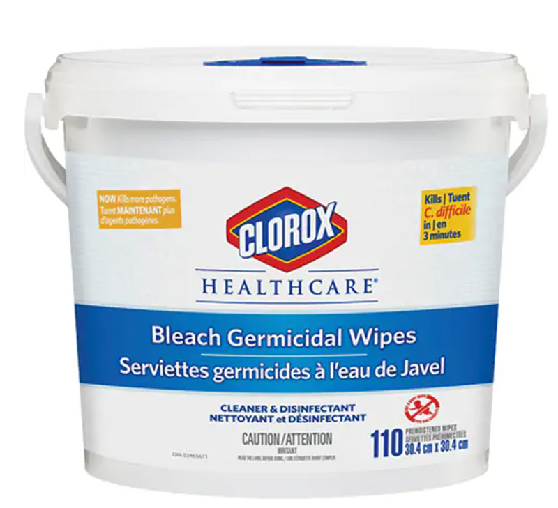 Healthcare® - Bleach Germicidal Wipes (110/ct)