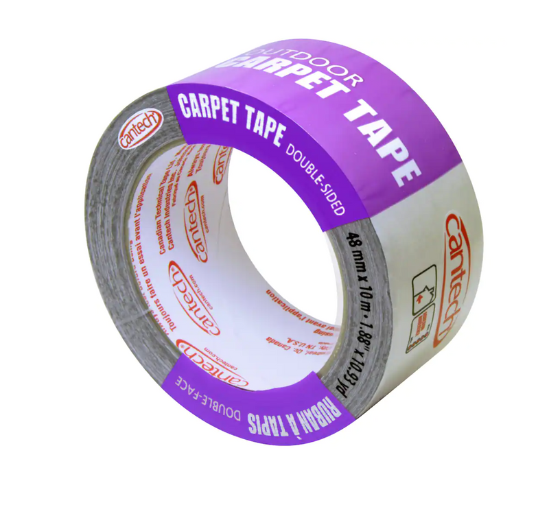Double Sided Indoor/Outdoor Carpet Tape 2" x 32'