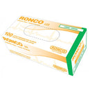 LE2 Disposable Gloves, Small, Latex, 4-mil, Powder-Free, Natural - 100 per box (Multiple Sizes)